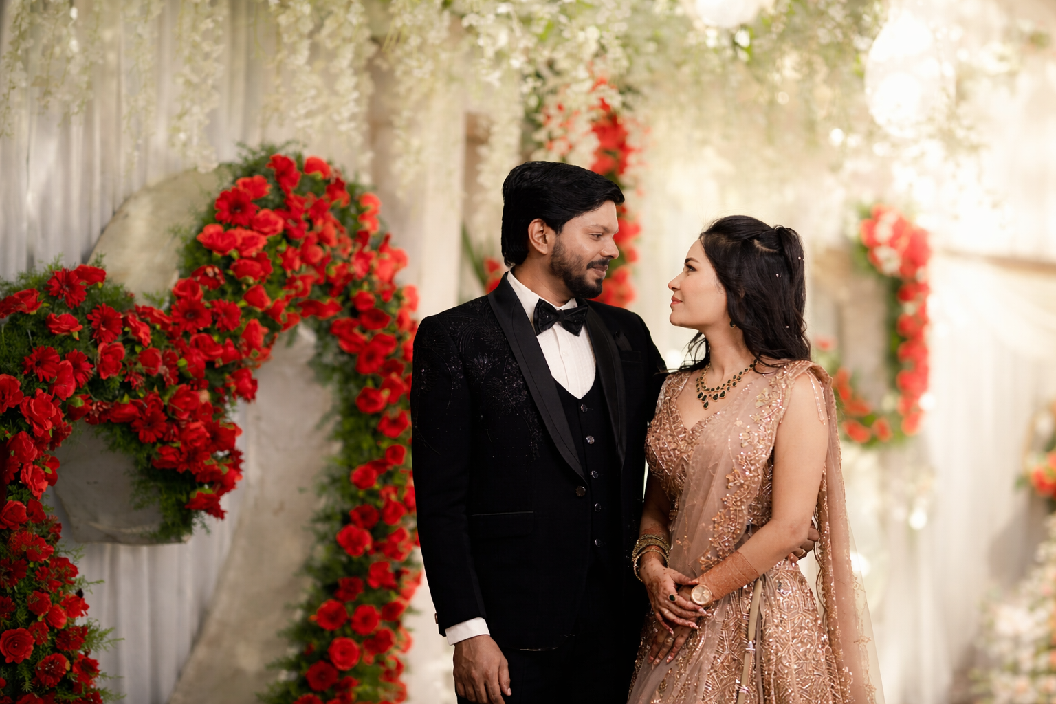 Cinematic Wedding Photography Shot